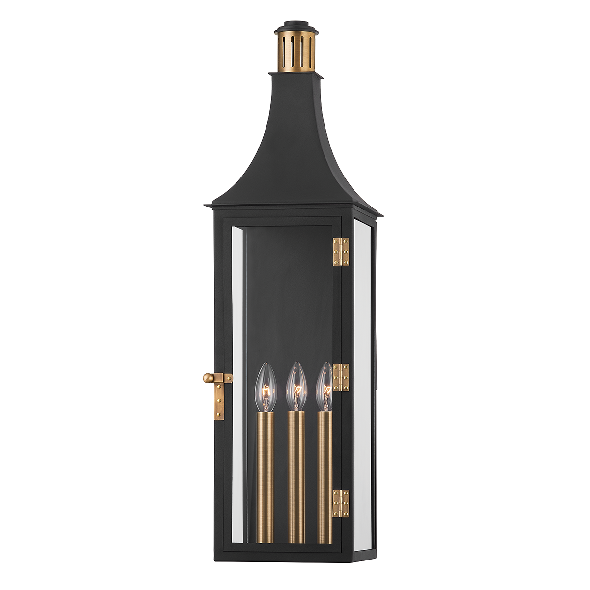 WES Wall Sconce with PATINA BRASS Finish