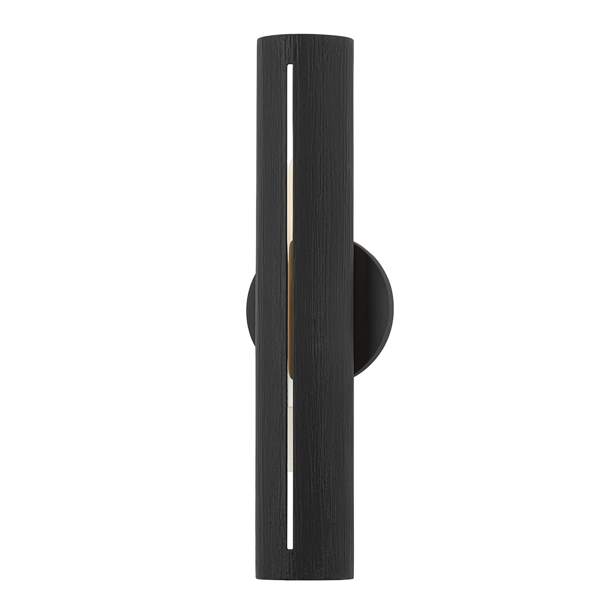 Brandon Wall Sconce with TEXTURED BLACK Finish