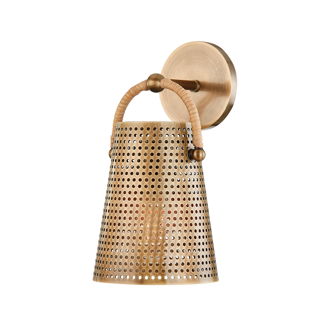 Nile Wall Sconce with PATINA BRASS Finish