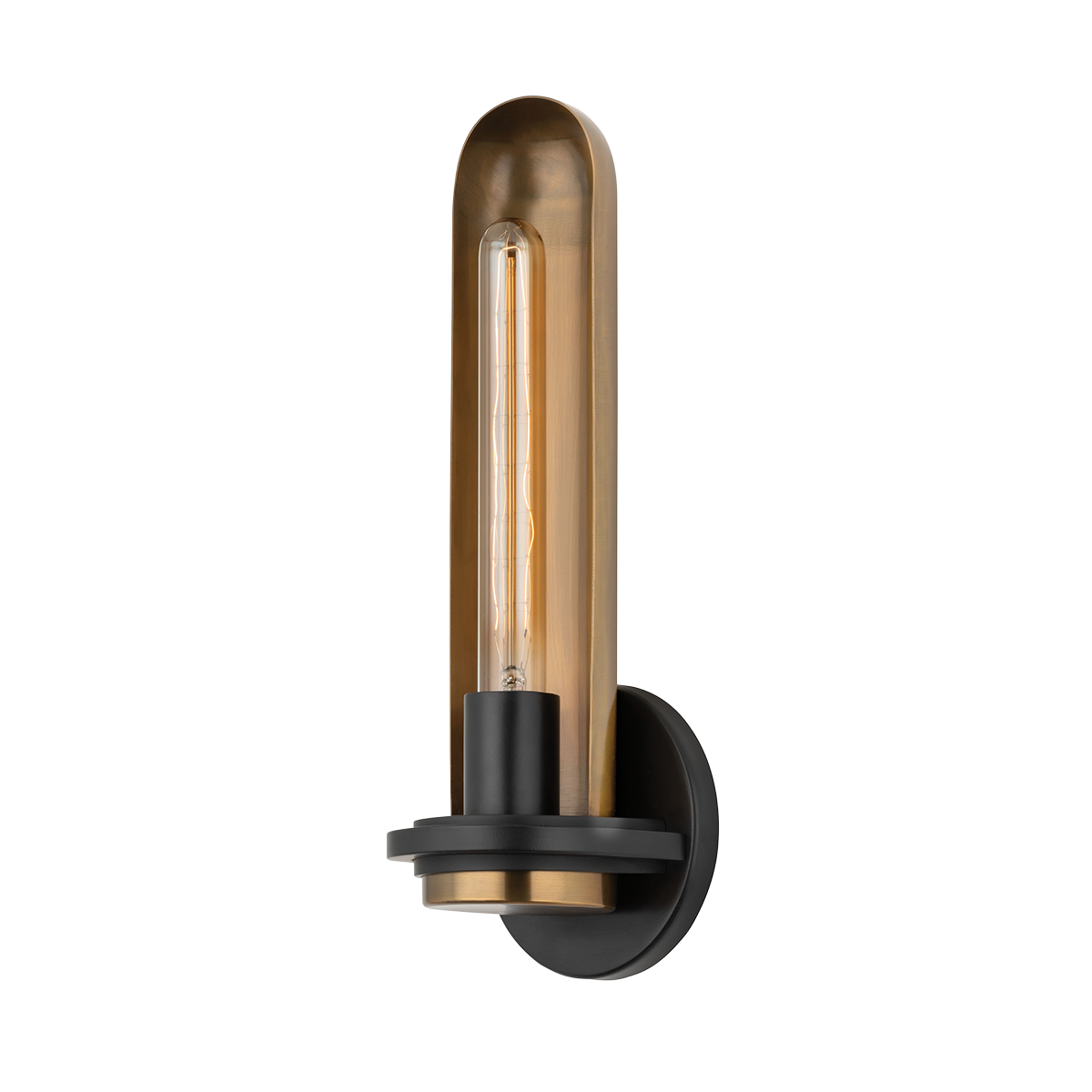 TUSCON Wall Sconce with PATINA BRASS Finish