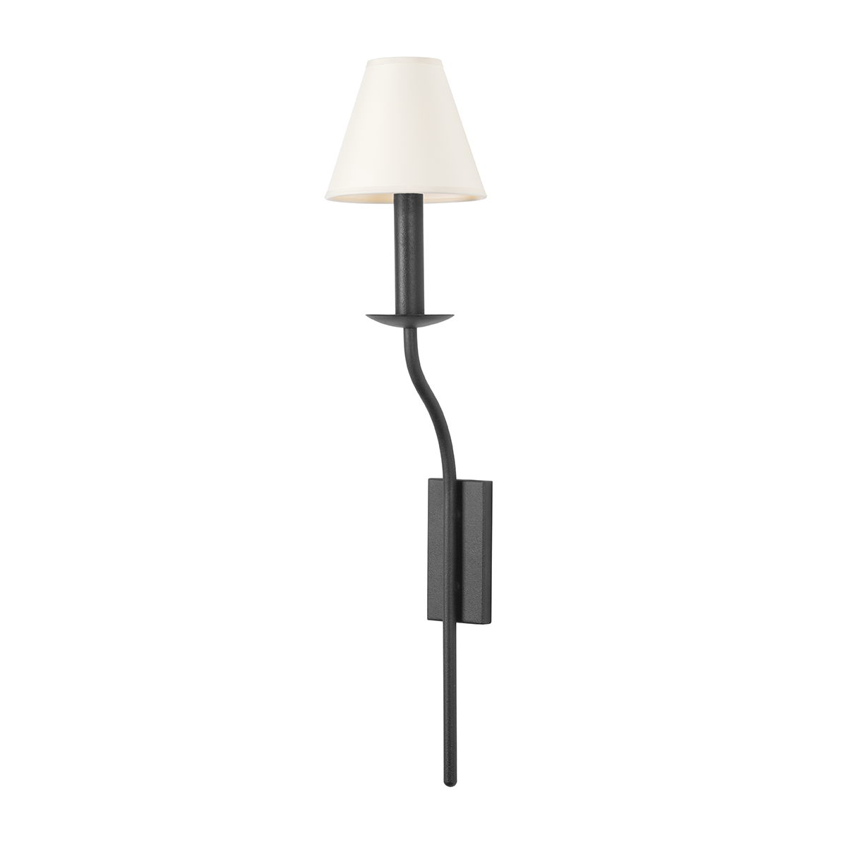 LOMITA Wall Sconce with FORGED IRON Finish