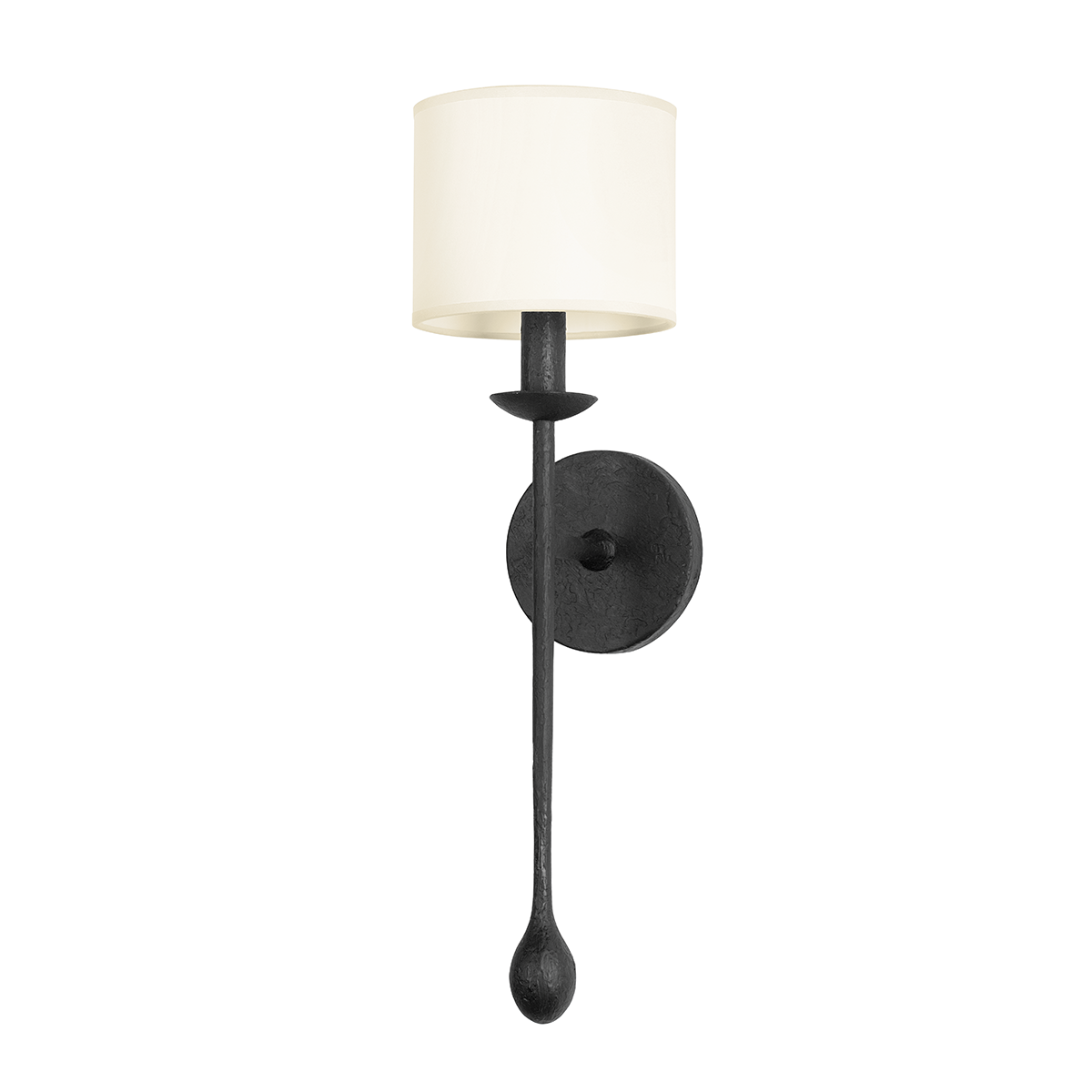 OSMOND Wall Sconce with BLACK IRON Finish