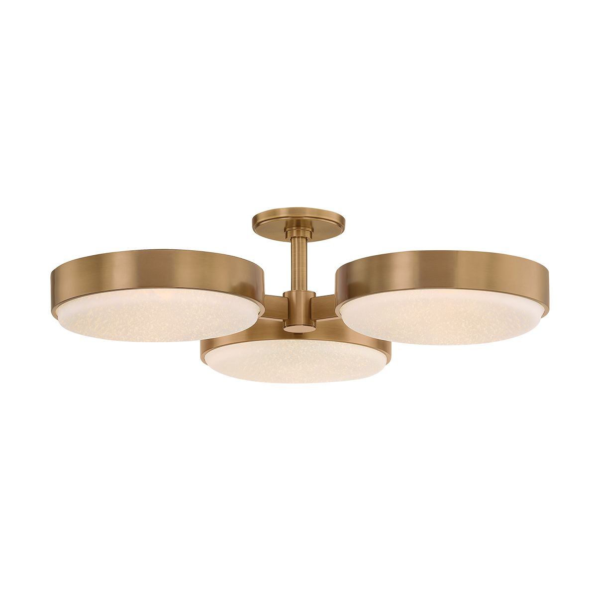 RORY Semi Flush with PATINA BRASS Finish