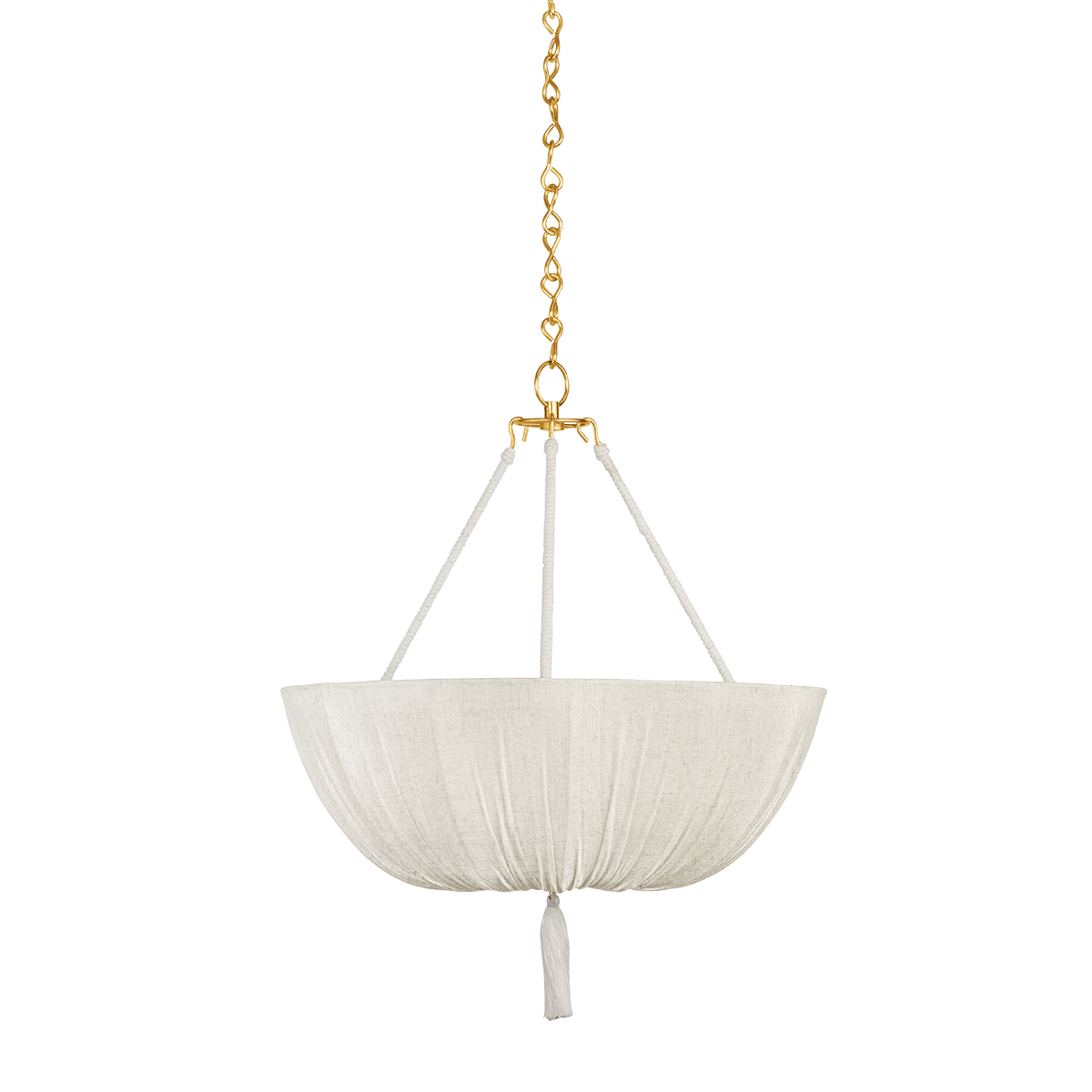 CAROLINA Pendant with AGED BRASS Finish