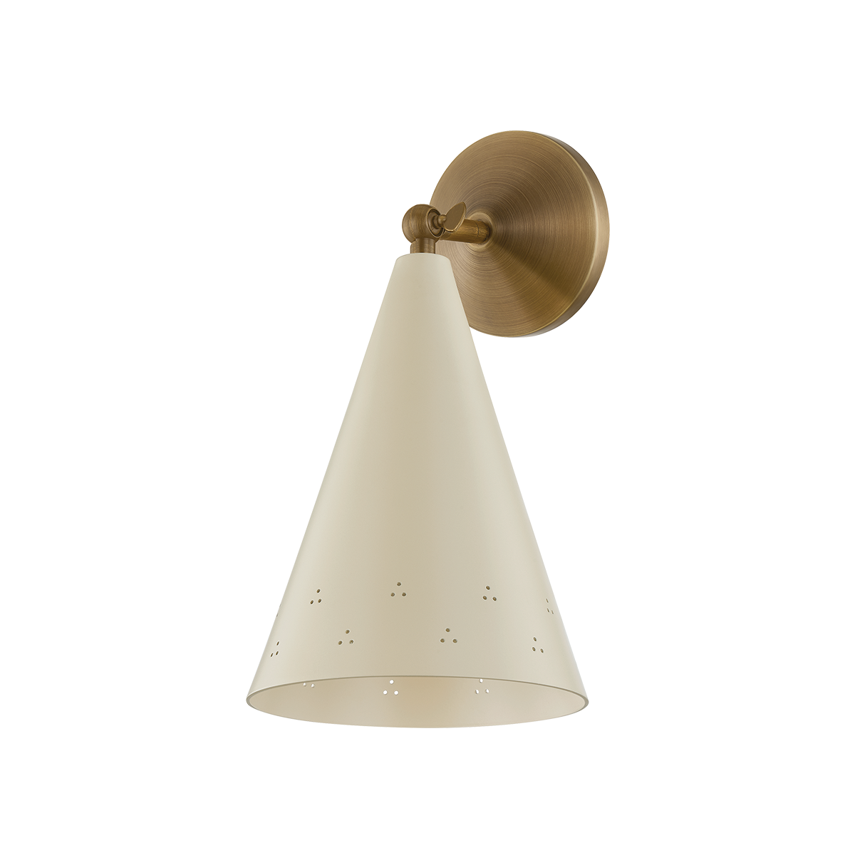 PAWLEY Wall Sconce with HISTORIC BRONZE/SOFT SAND Finish