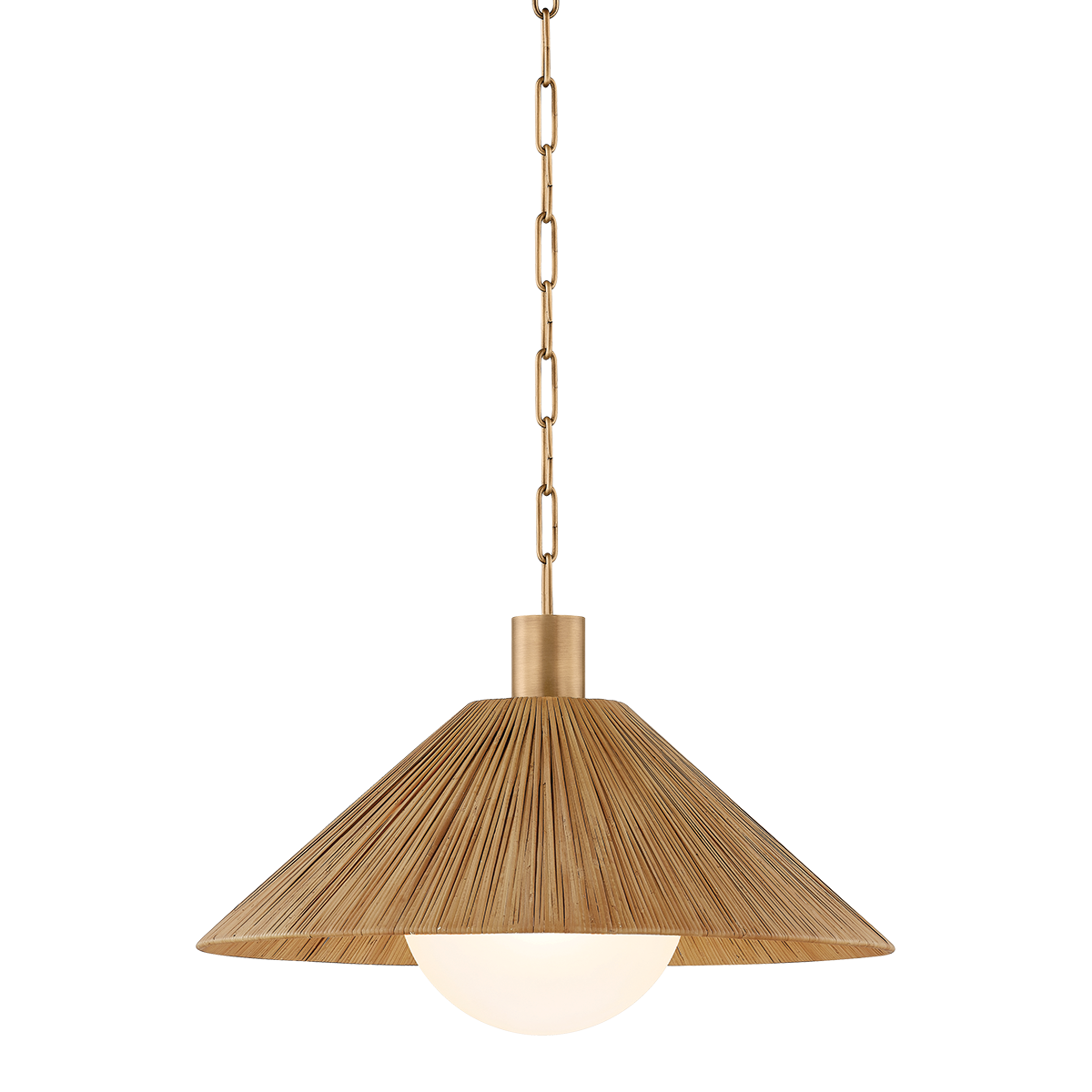 WOODSIDE Pendant with PATINA BRASS Finish