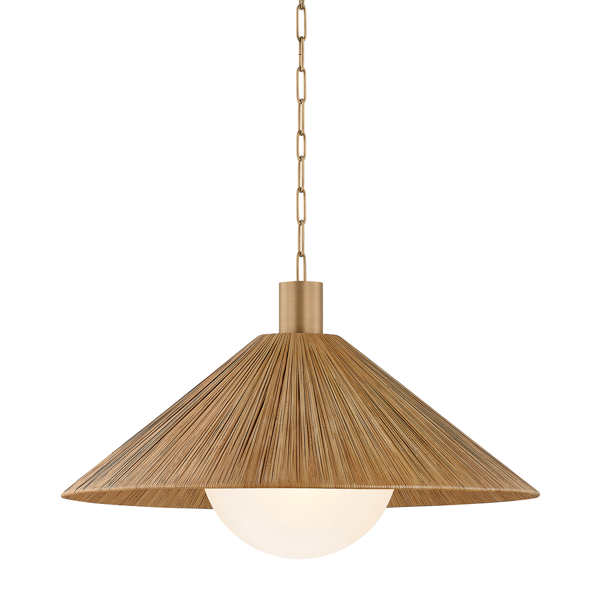 WOODSIDE Pendant with PATINA BRASS Finish
