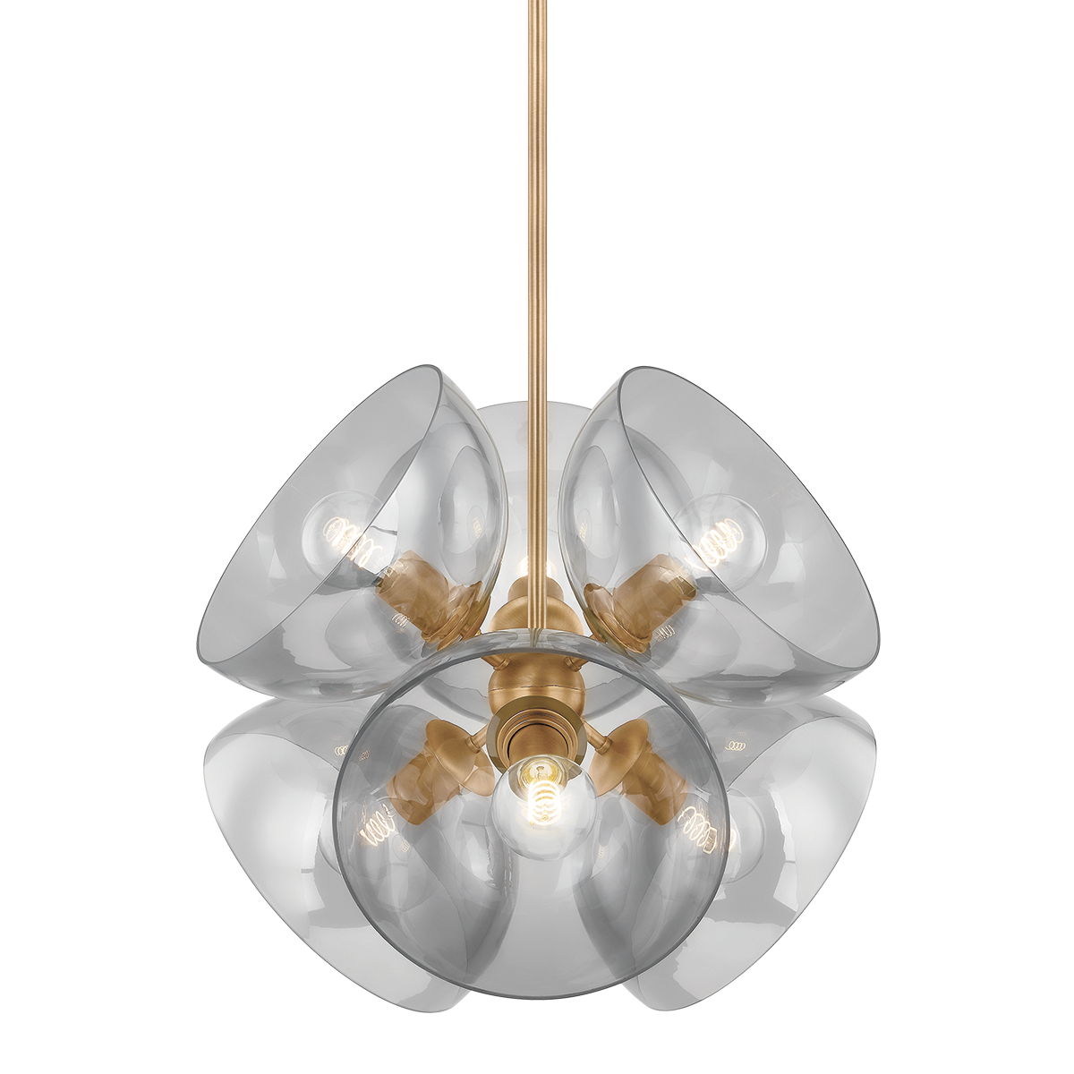SALIX Pendant with PATINA BRASS Finish