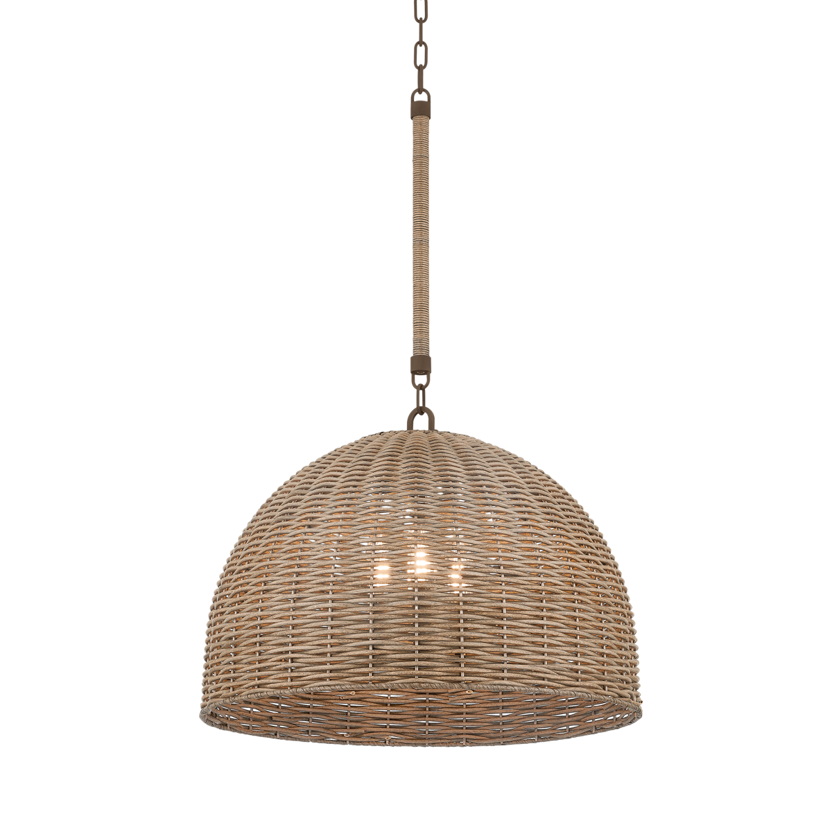 HUXLEY EXTERIOR PENDANT with TEXTURED BRONZE Finish