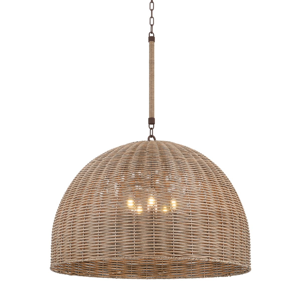 HUXLEY EXTERIOR PENDANT with TEXTURED BRONZE Finish