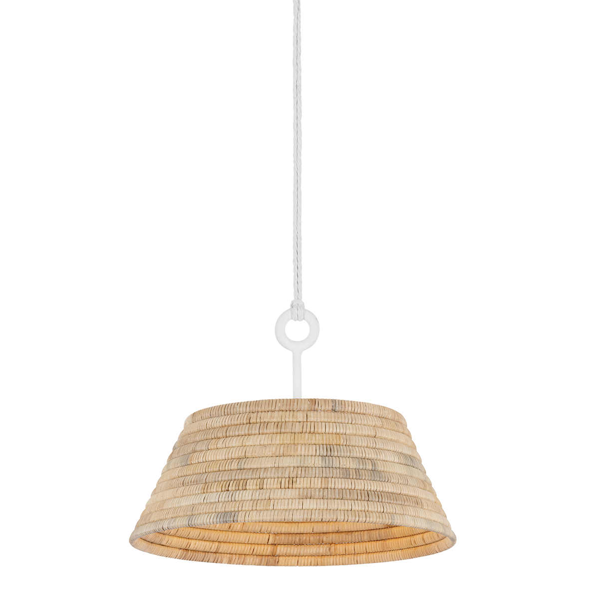 SEQUOIA Pendant with GESSO WHITE Finish