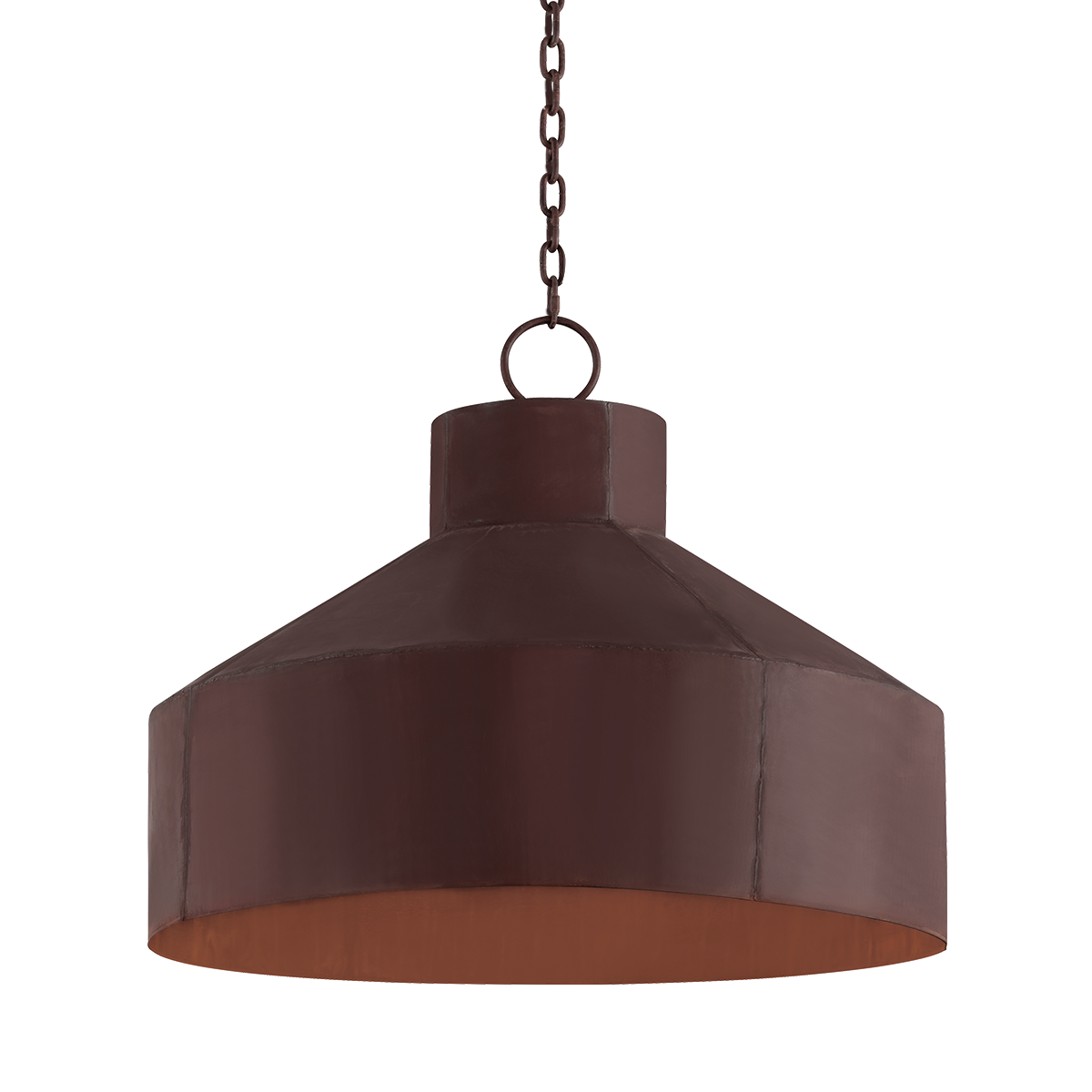 Rise & Shine Chandelier with RUST PATINA Finish