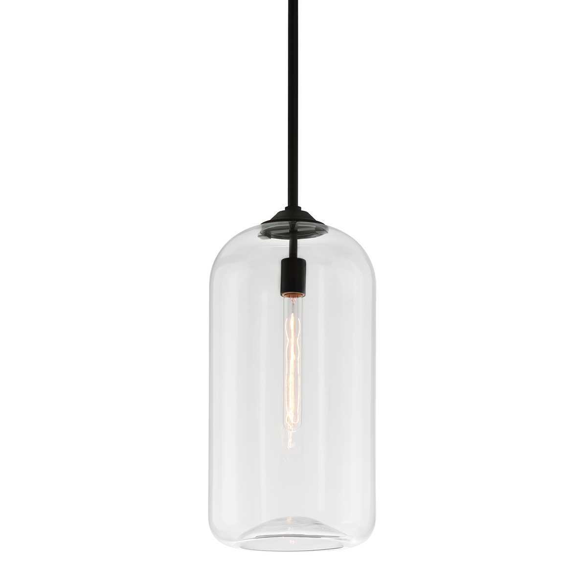 District Pendant with SOFT BLACK Finish