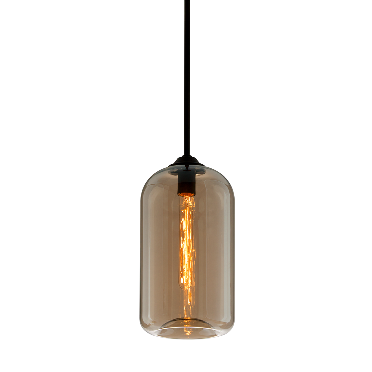 District Pendant with SOFT BLACK Finish