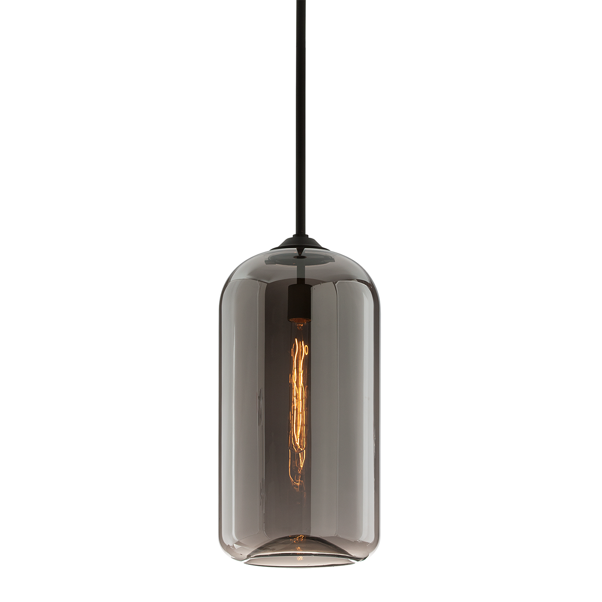 District Pendant with SOFT BLACK Finish