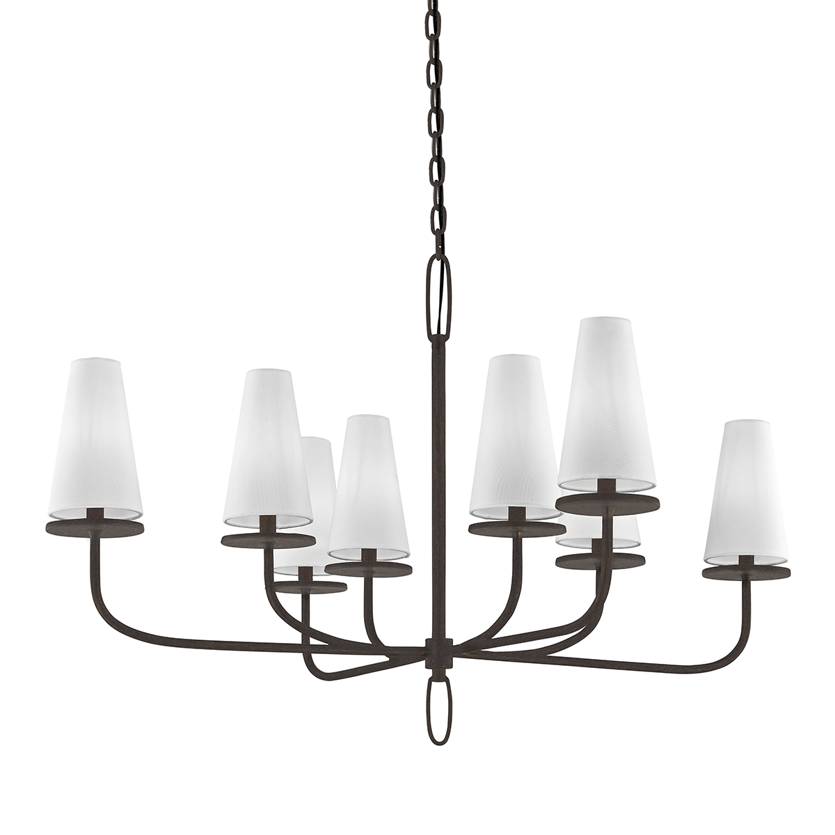 Marcel Chandelier with TEXTURED BRONZE Finish