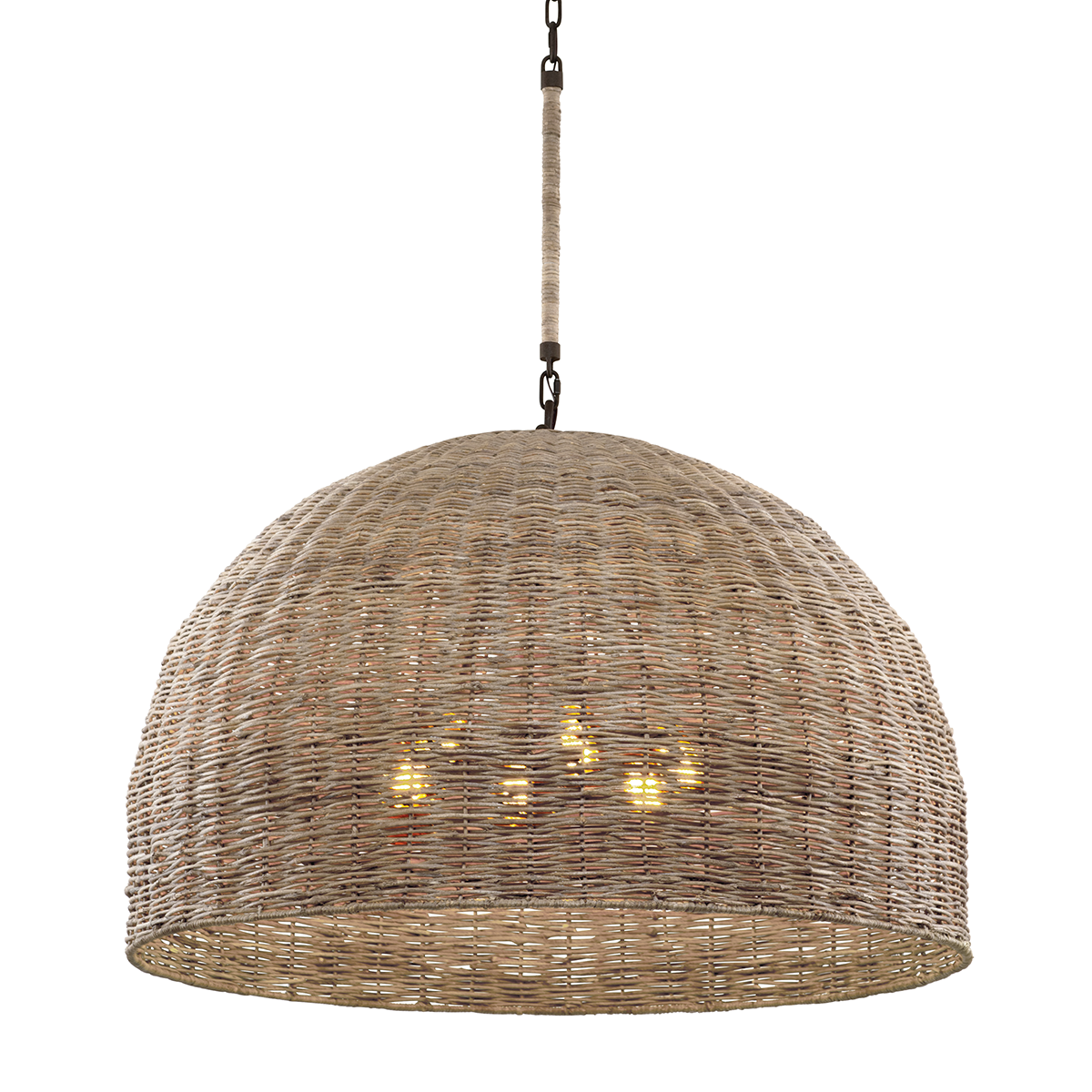 Huxley Chandelier with TEXTURED BRONZE Finish