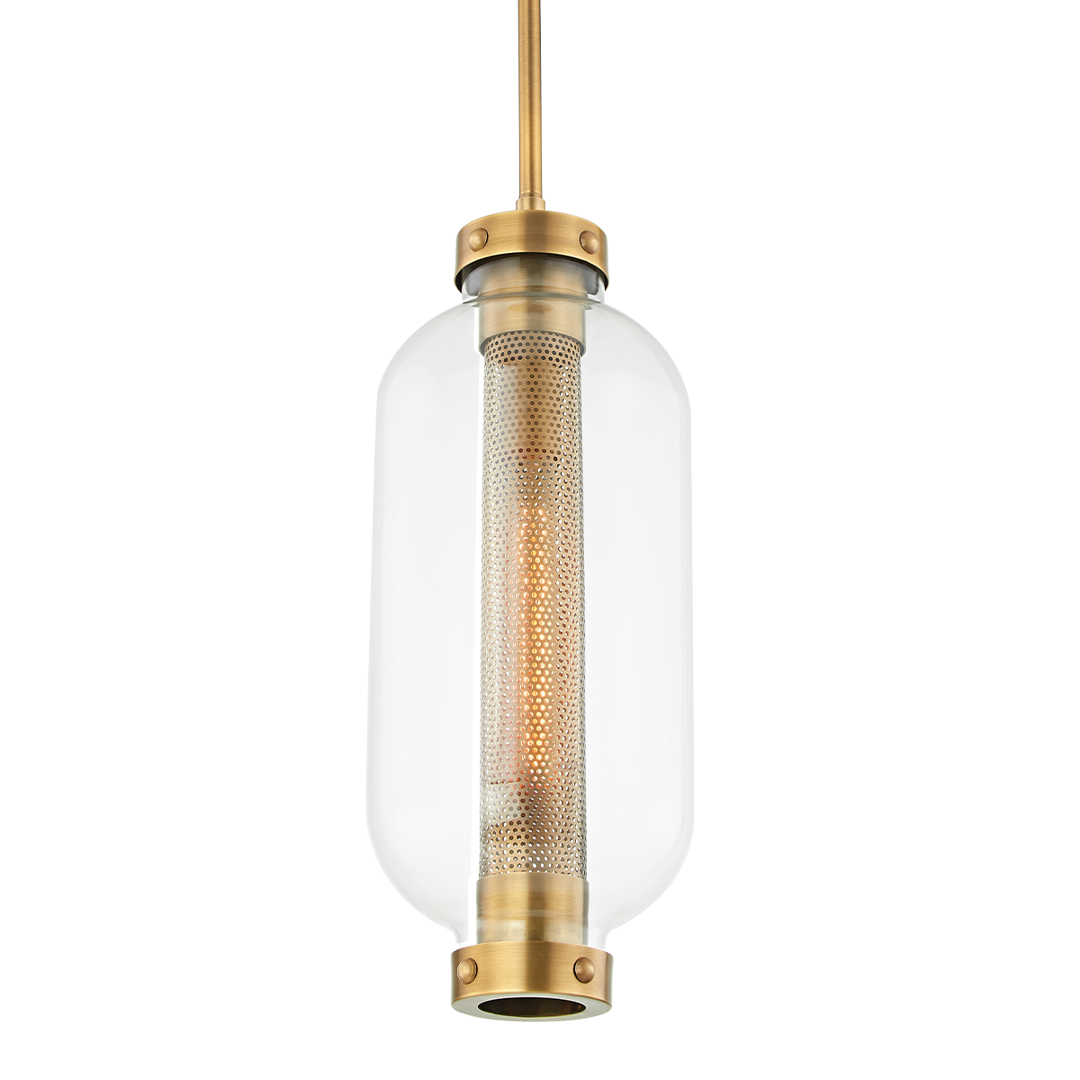 Atwater Pendant with PATINA BRASS Finish