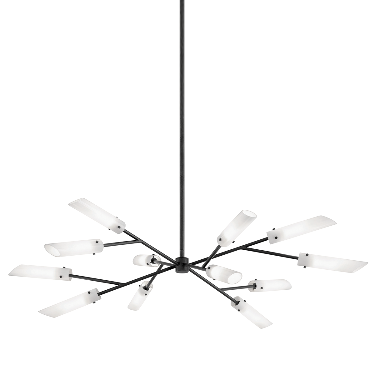 High Line Chandelier with DARK BRONZE Finish