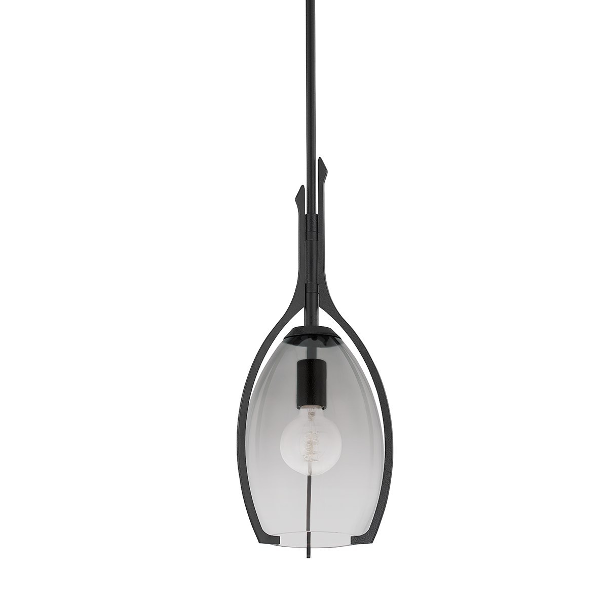 Pacifica Pendant with FORGED IRON Finish
