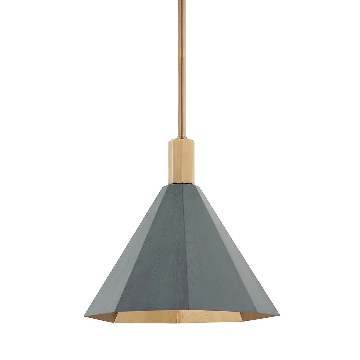 HUNTLEY Pendant with PATINA BRASS Finish