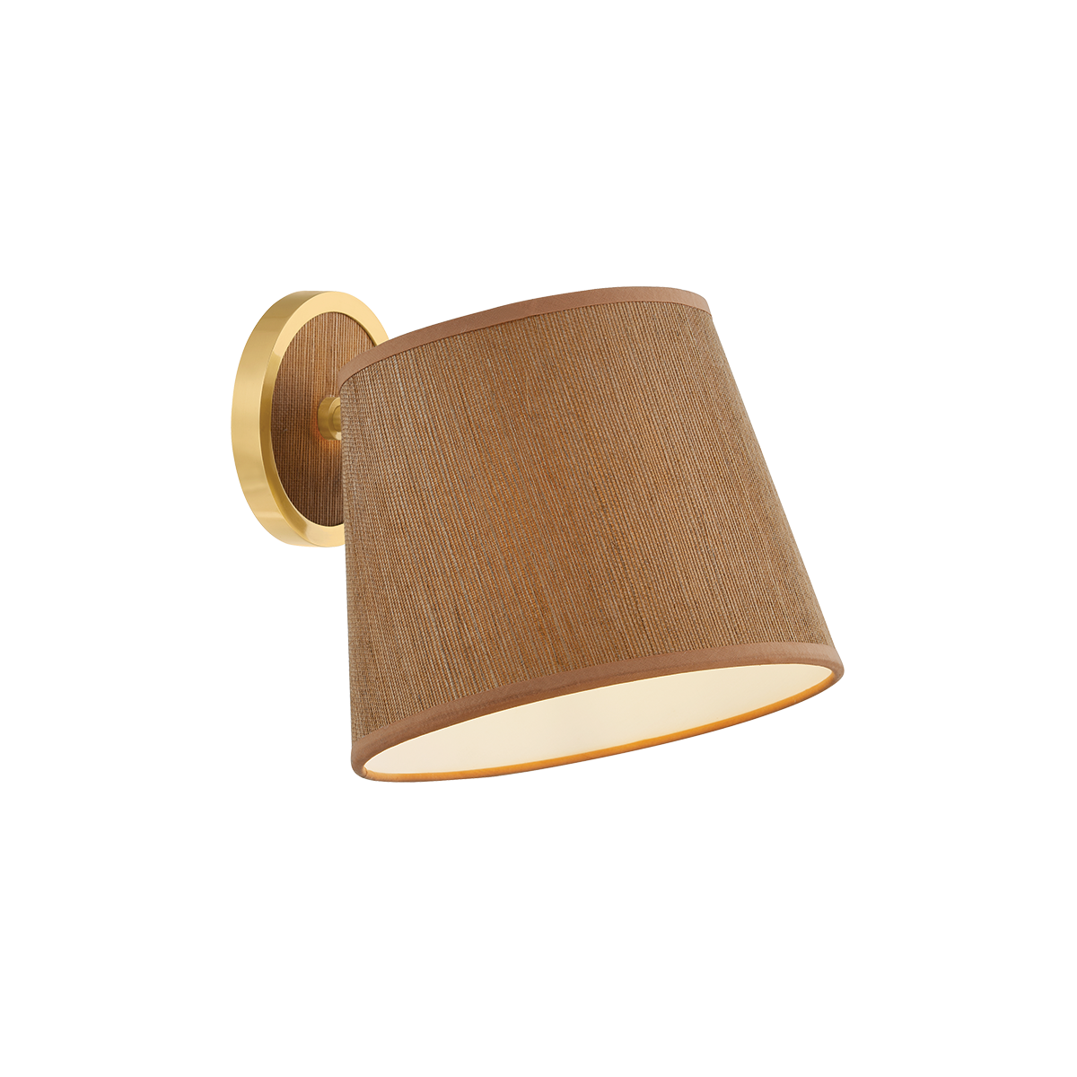 ABENI Wall Sconce in AGED BRASS Finish