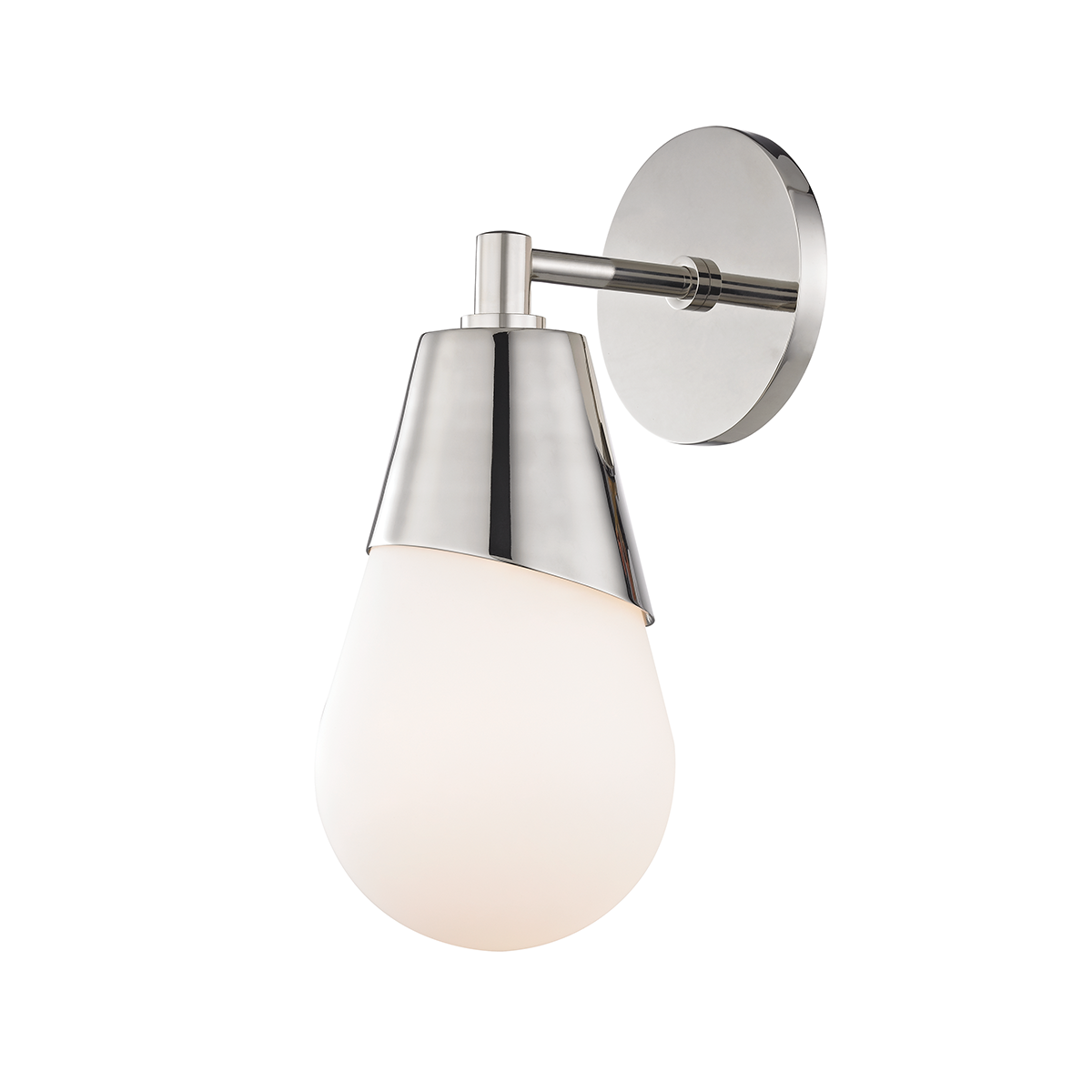 Cora Wall Sconce in Polished Nickel Finish