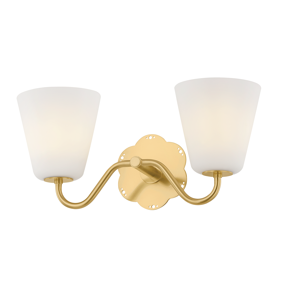 LEONELLA Bath And Vanity in AGED BRASS Finish