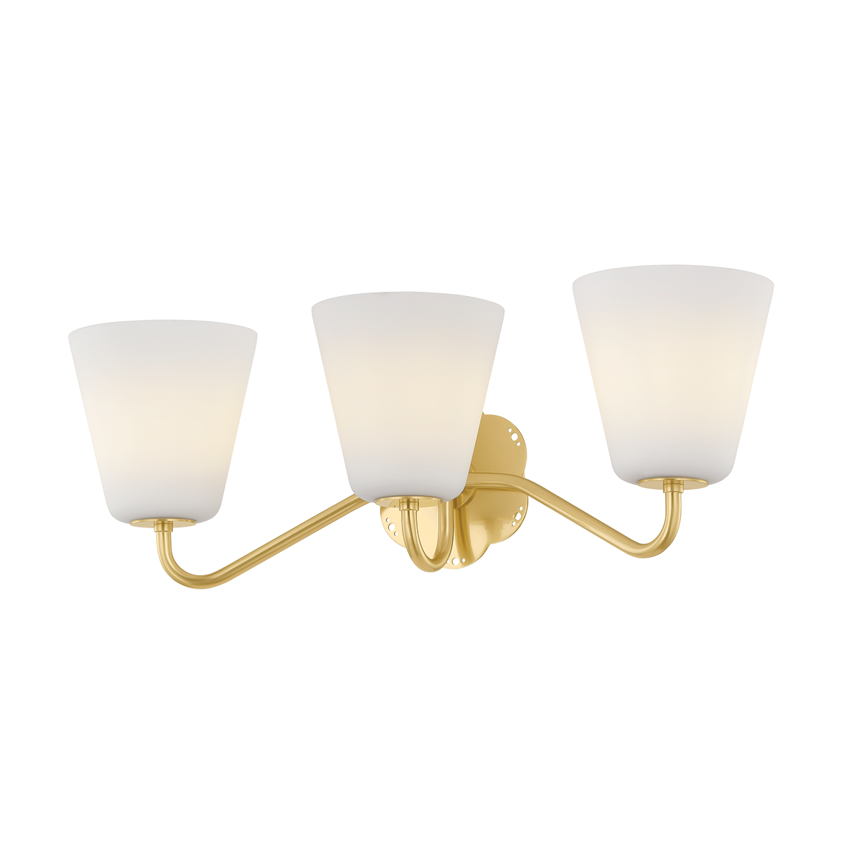 LEONELLA Bath And Vanity in AGED BRASS Finish