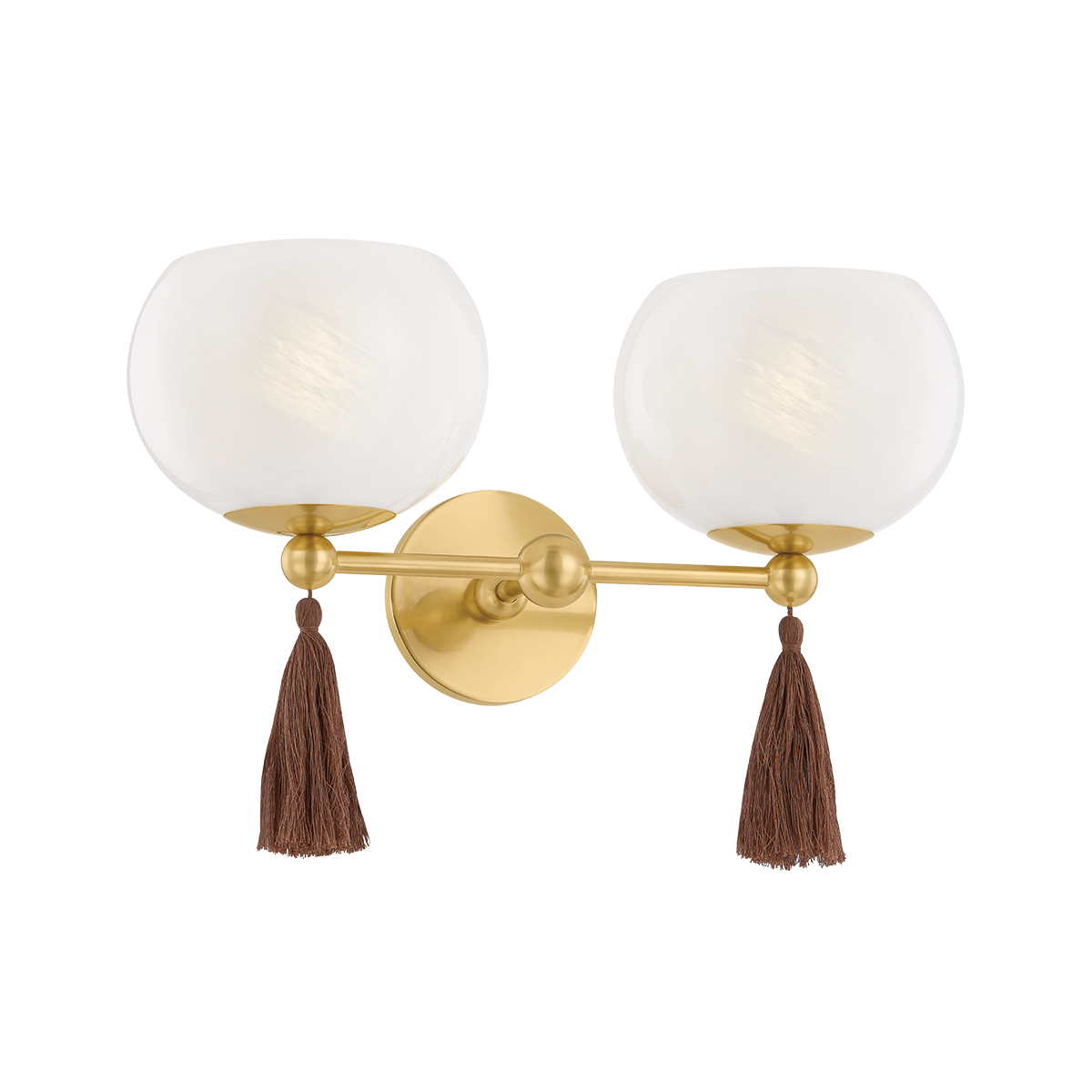 NIYA Wall Sconce in AGED BRASS Finish