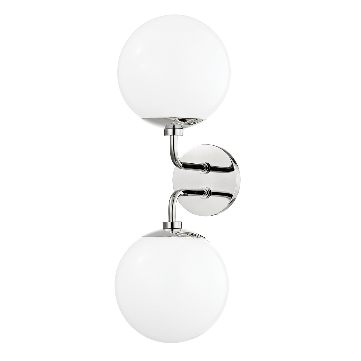 Stella Wall Sconce in Polished Nickel Finish