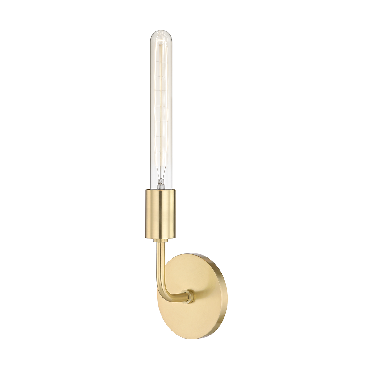 Ava Wall Sconce in Aged Brass Finish