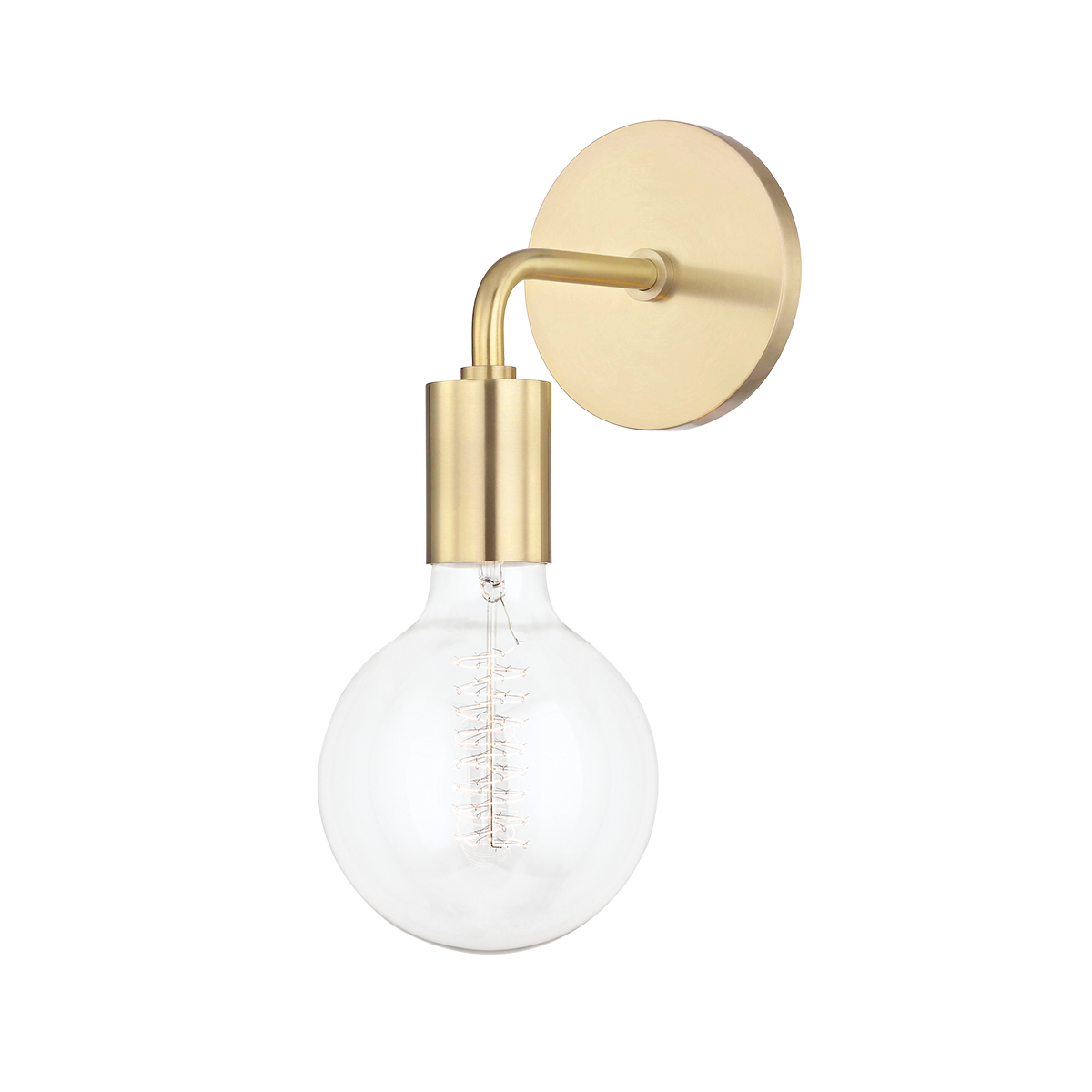 Ava Wall Sconce in Aged Brass Finish