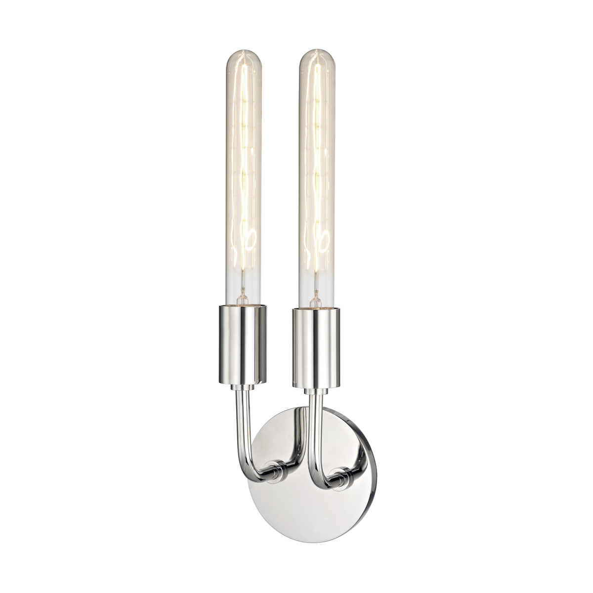 Ava Wall Sconce in Polished Nickel Finish
