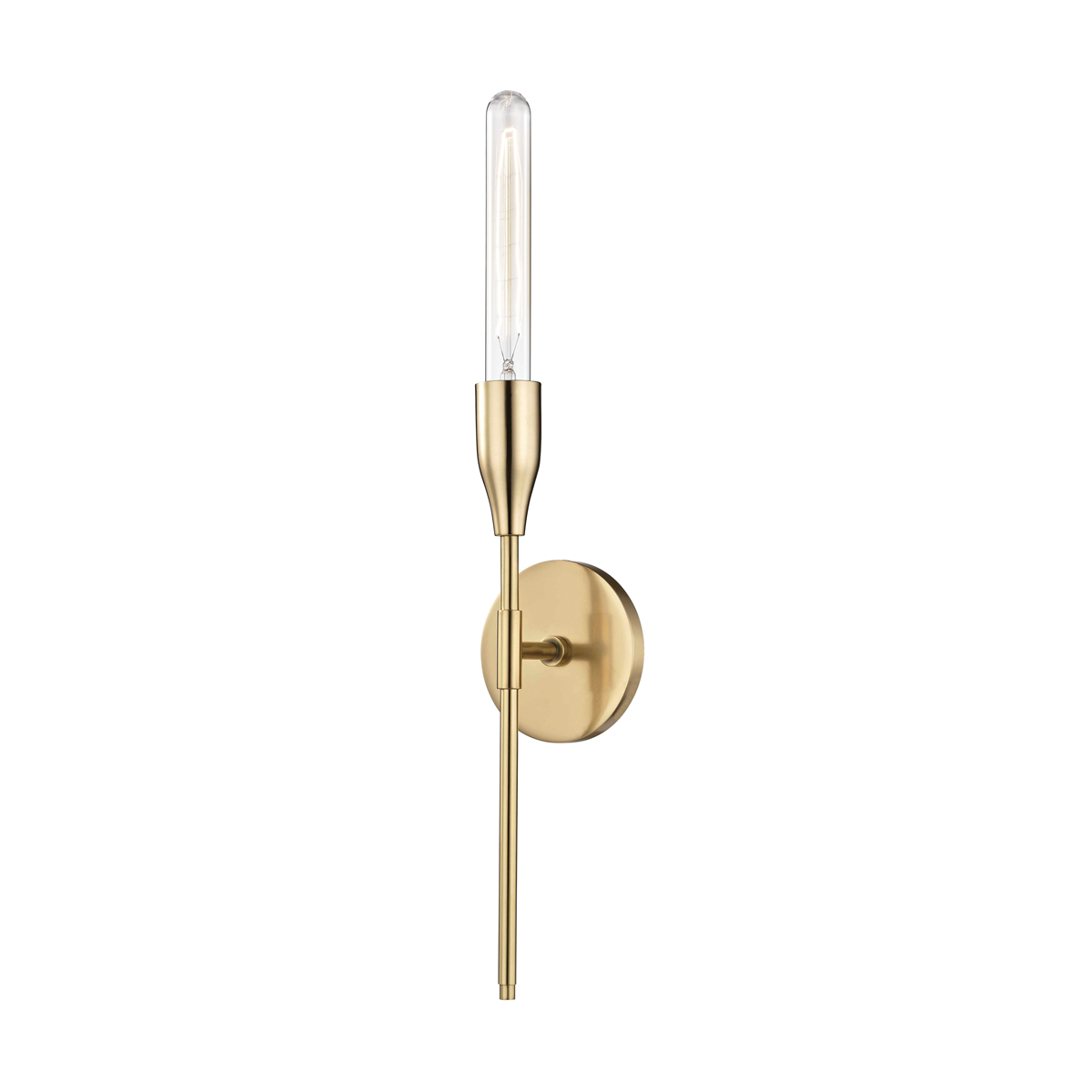 Tara Wall Sconce in Aged Brass Finish