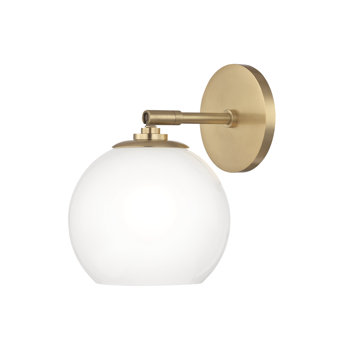 Tilly Wall Sconce in Aged Brass Finish