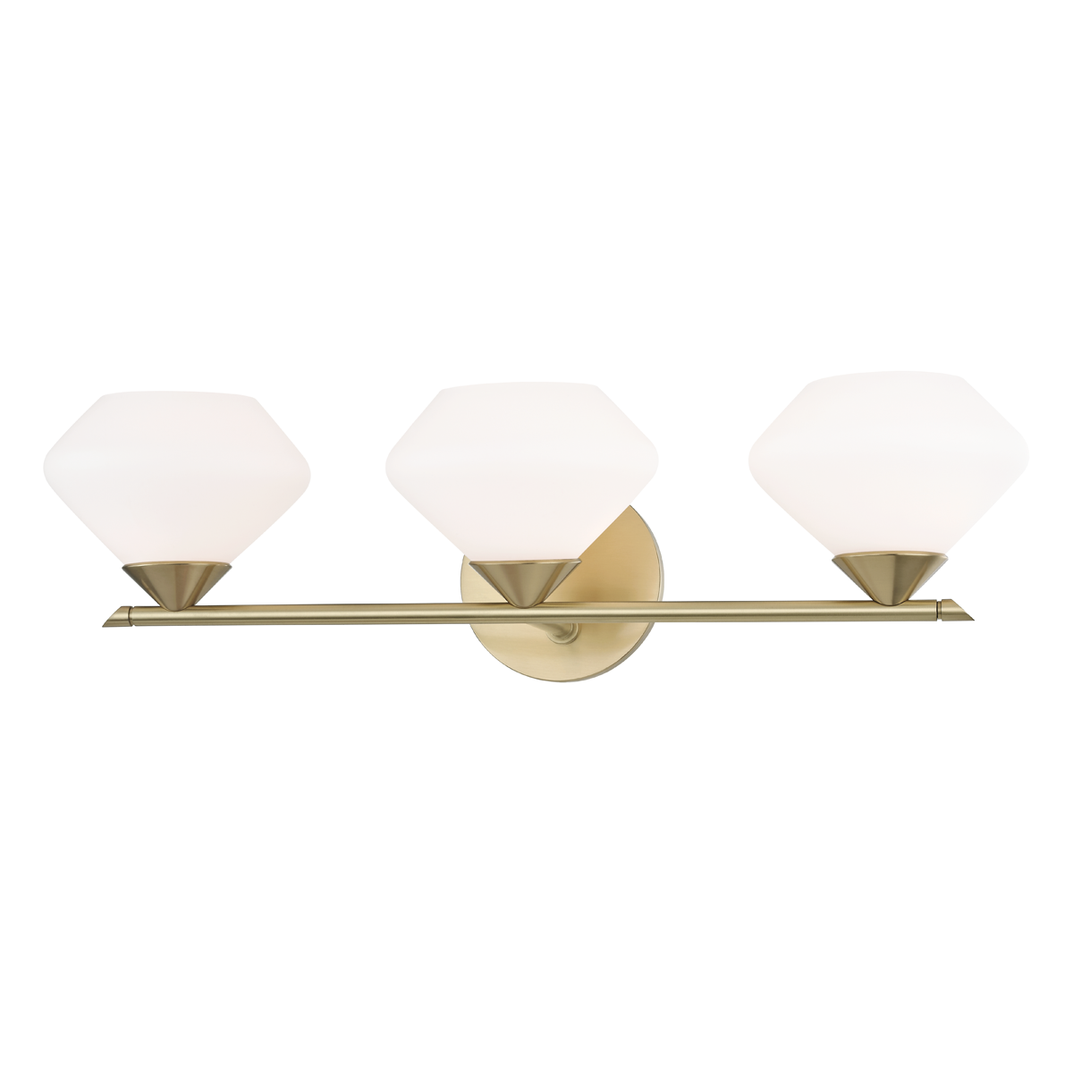 Valerie Bath and Vanity in Aged Brass Finish