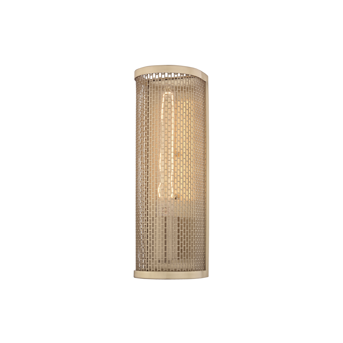 Britt Wall Sconce in Aged Brass Finish
