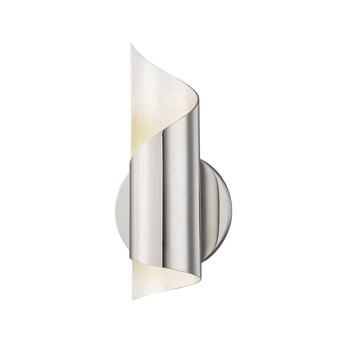 Evie Wall Sconce in Polished Nickel Finish