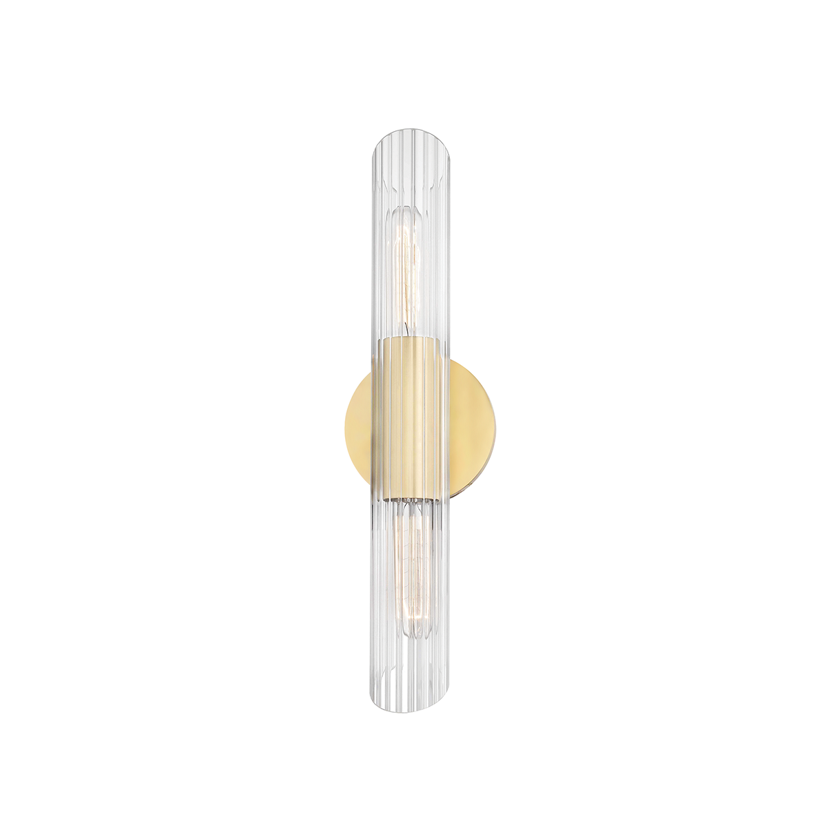 Cecily Wall Sconce in Aged Brass Finish