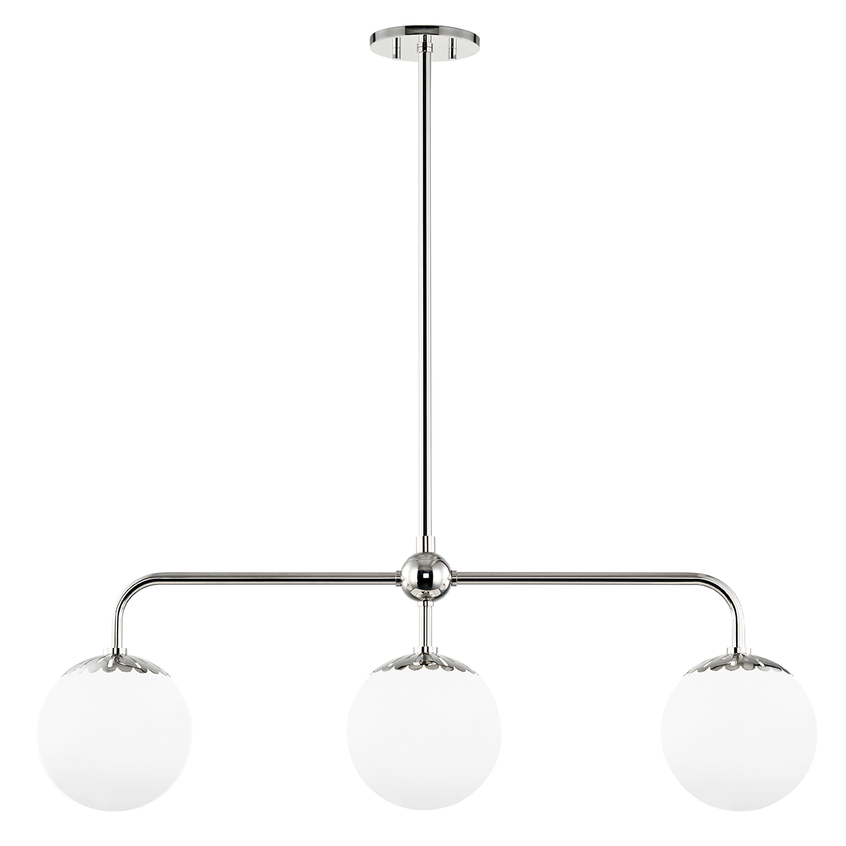 Paige Linear in Polished Nickel Finish