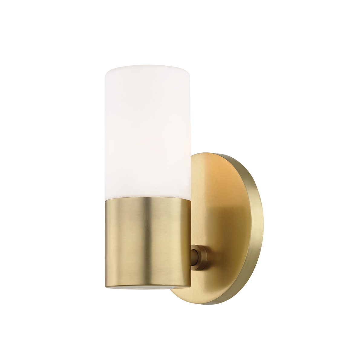 Lola Wall Sconce in Aged Brass Finish