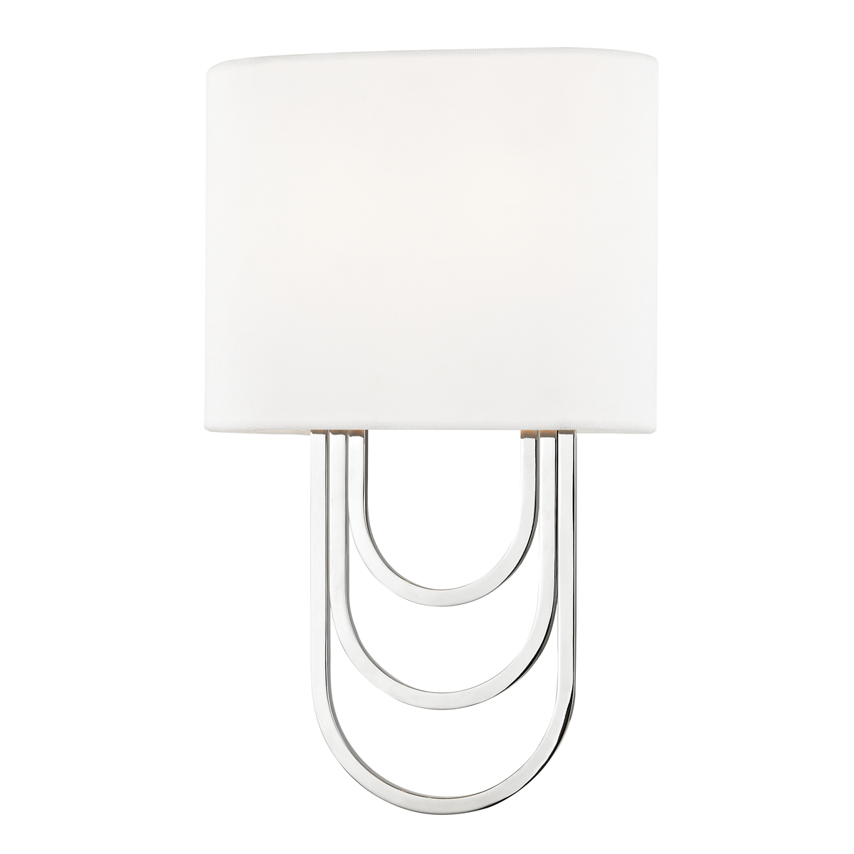 Farah Wall Sconce in Polished Nickel Finish
