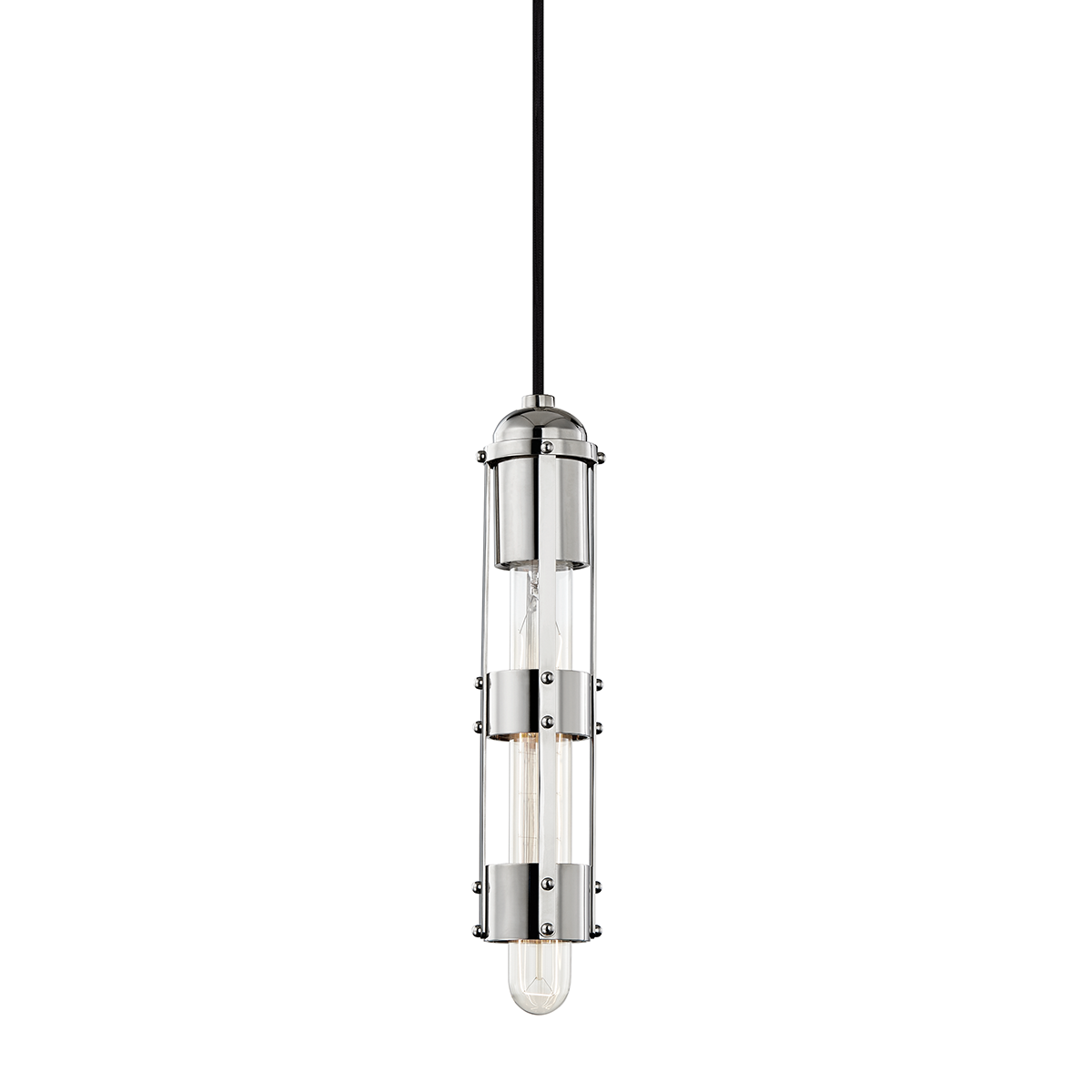 Violet Pendant in Polished Nickel Finish