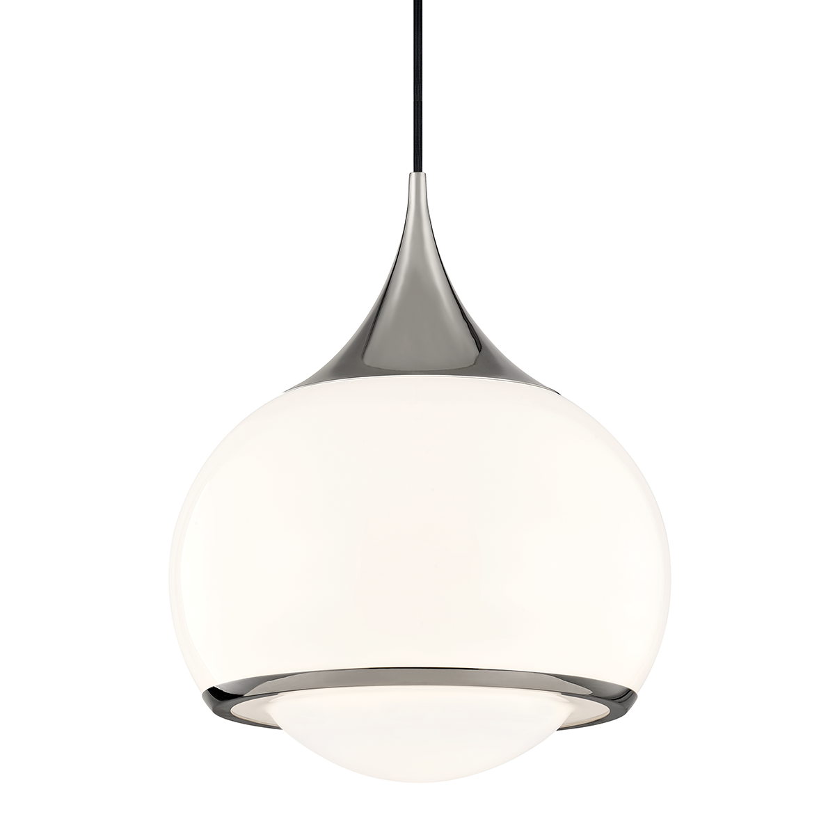 Reese Pendant in Polished Nickel Finish