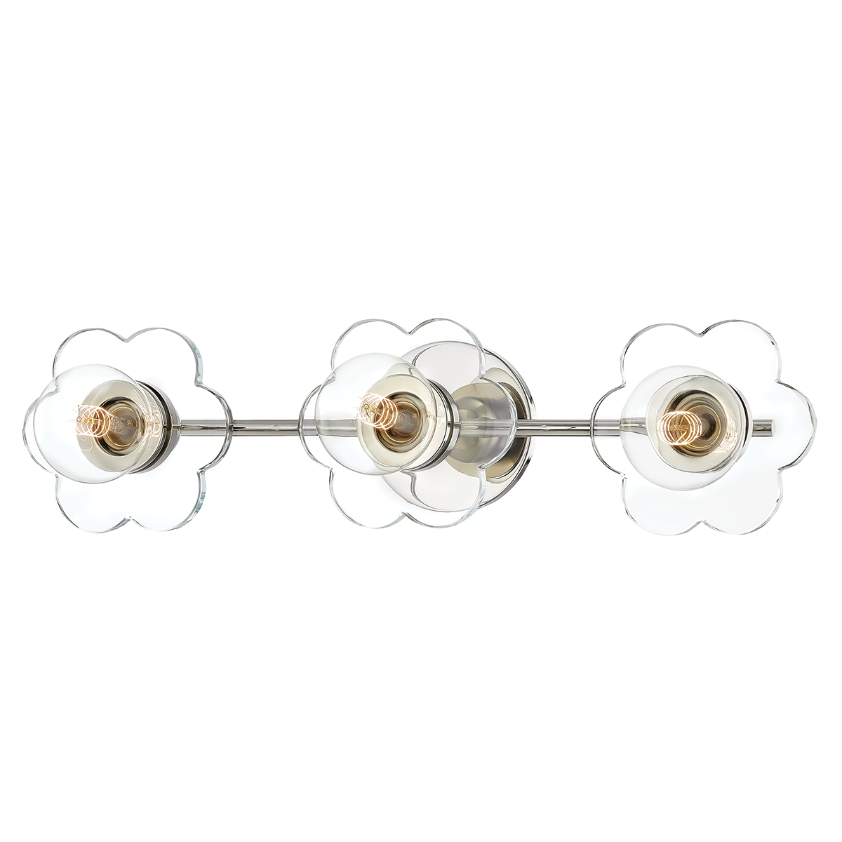Alexa Bath and Vanity in Polished Nickel Finish