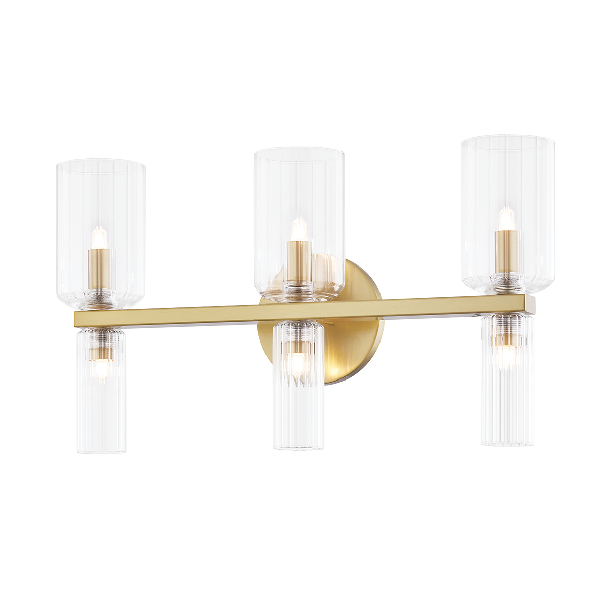Tabitha Bath and Vanity in Aged Brass Finish