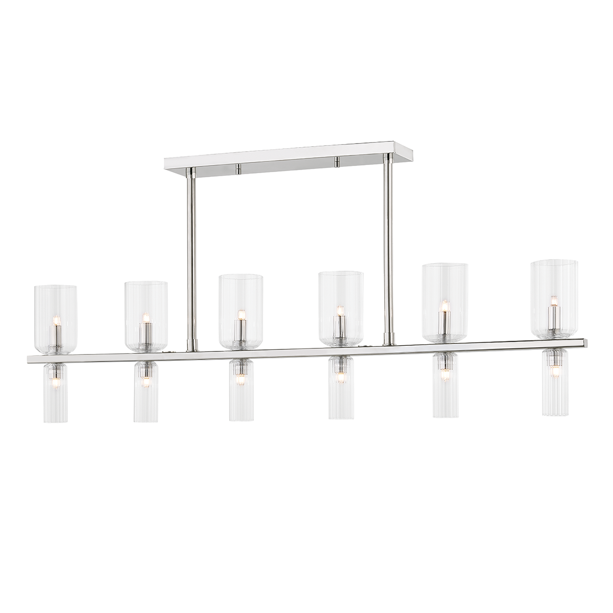 Tabitha Linear in Polished Nickel Finish