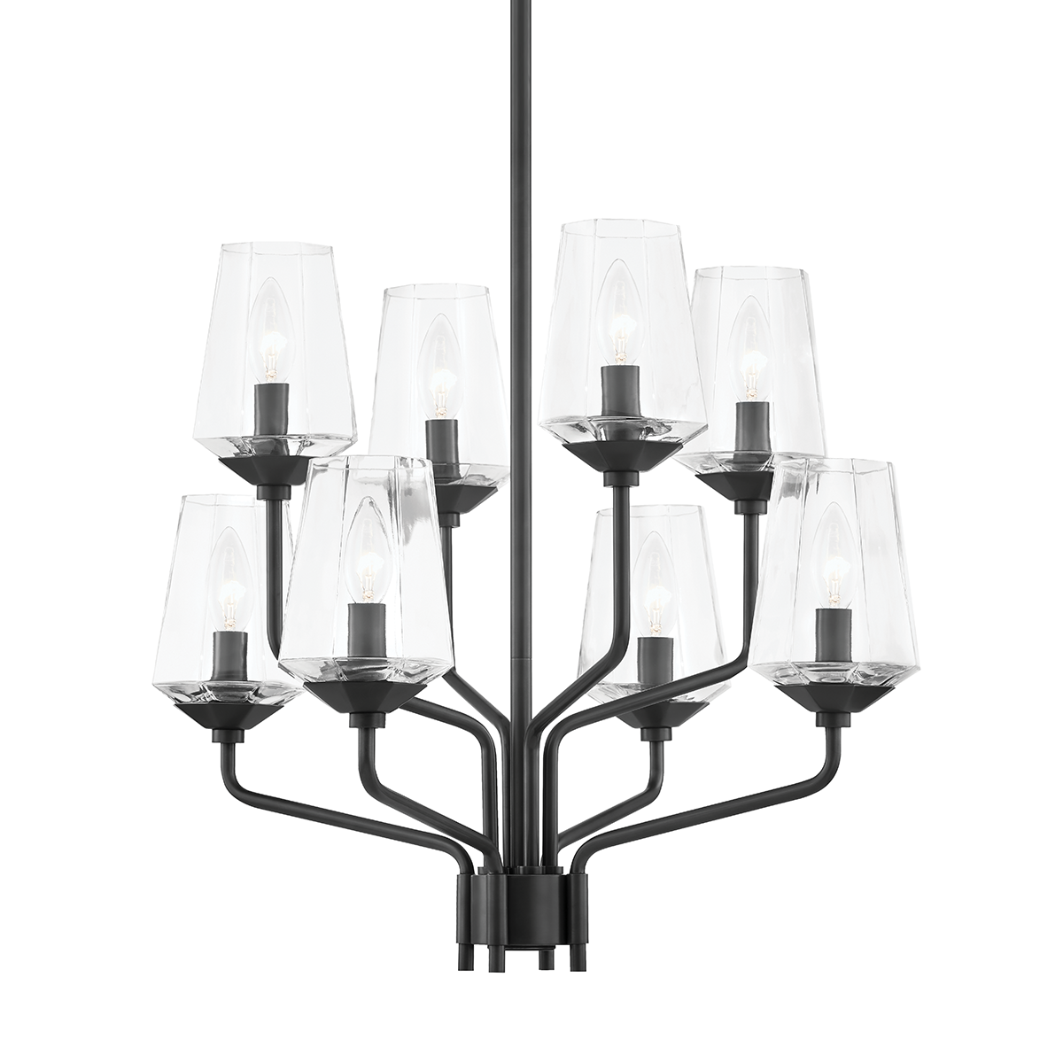 Kayla Chandelier in Old Bronze Finish