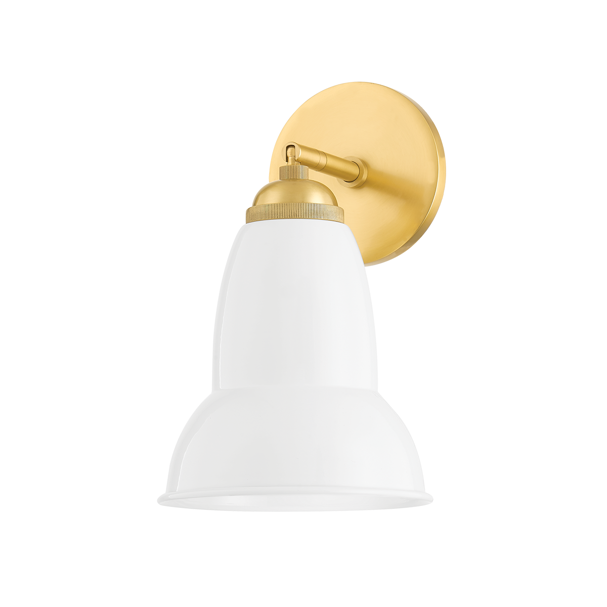 JAMILA Wall Sconce in Aged Brass Finish